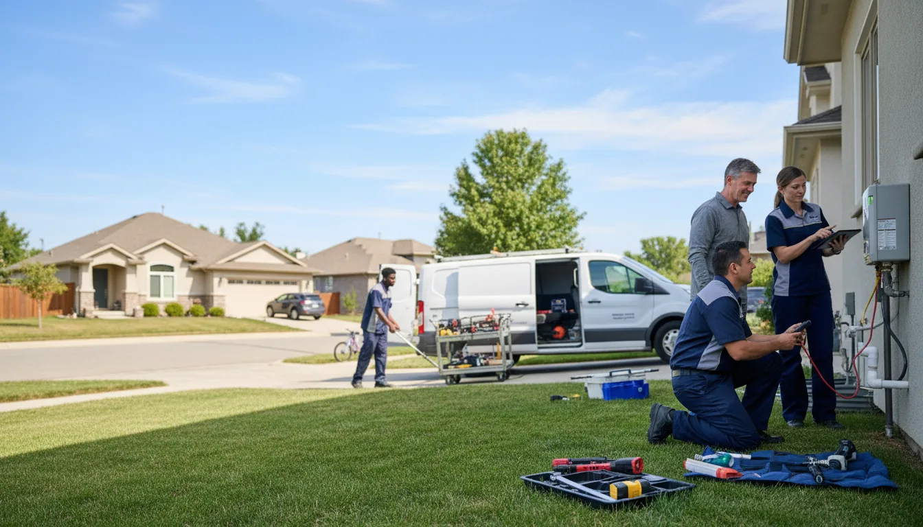 Tankless water heater service in Avon, MA